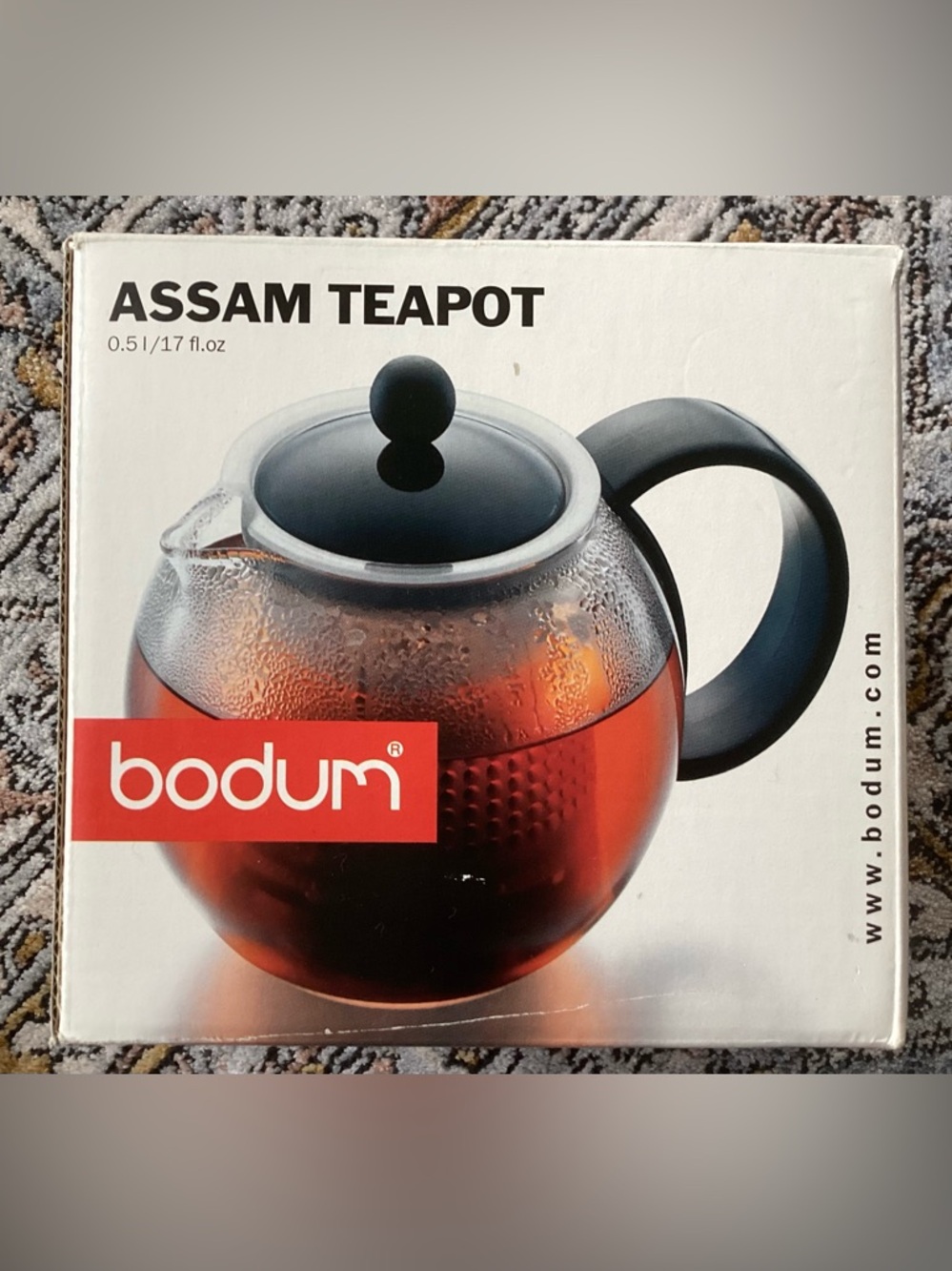 Bodum Assam Teapot 17oz
